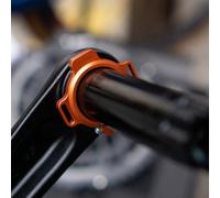 Yhenlovtt Eagle Race Face - Juego de bielas de aleación de aluminio con arandela compatible con Eagle X01 para ajuste de manivela de bicicleta para 2899 mm (naranja)