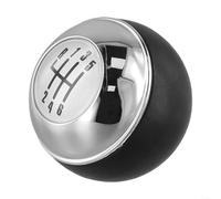 Yhenlovtt Elegante pomo de palanca de cambios manual negro y plateado para BMW para Mini compatible con modelos de '00 a '08