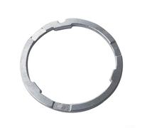 Yhenlovtt Espaciador de buje de volante de aleación de aluminio de 185 mm para eje de pedalier de bicicleta, compatible con bujes Xd/xdr, 111 velocidades, color plateado
