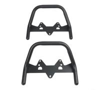 Yhenlovtt Estante trasero para scooter eléctrico, Portaequipajes de aleación con pasamanos, 3 agujeros fijos para Niu N1S E-Bike, negro (negro)
