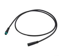 Yhenlovtt Extensión de pantalla de bicicleta eléctrica para pantallas Bafang y LCD, cable conector impermeable de 5 pines, cable controlador de bicicleta eléctrica