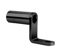 Yhenlovtt Extensor de montaje de espejo de motocicleta, soporte de aleación de aluminio CNC, barra de abrazadera, para teléfono, GPS, voltímetro, instalación de faros delanteros en ATV Scooter