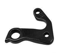 Yhenlovtt Extensor de suspensión de desviador trasero mecanizado CNC para bicicletas SCOTT, montaje de engranaje de aleación de aluminio, pieza de repuesto directo plateada para MTB y carretera