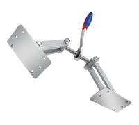 Yhenlovtt Extractor de vigas para aplicaciones de madera con diseño de rosca trapezoidal, mango ergonómico y flexibilidad de posición de seis agujeros