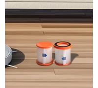 Yhenlovtt Filtro lavable de repuesto S610 S6t S6p Pro para aspiradoras inalámbricas, reutilizable, malla de espuma de alta densidad, 2 capas, filtración 9 (A)