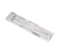 Yhenlovtt Flash Fish Scale Making Silk Fly Pike Material Strands for Faux Bass Glitter Lure Baitfish Skin for Shiny Trout Tie Salmon Plus