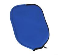 Yhenlovtt Funda gruesa para remo de tamaño estándar con bolsa de almacenamiento resistente al agua y a prueba de golpes para acolchado de neopreno, para transportar pickleball (azul)