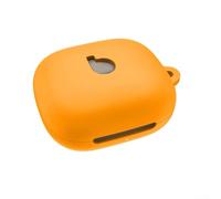 Yhenlovtt Funda protectora de silicona para auriculares Powerbeats Fit 2025, cubierta ligera (naranja)