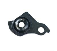 Yhenlovtt Gancho trasero de aleación de aluminio mecanizado CNC, UDH, compatible con SunRace y Box E-para bicicleta o para MTB Drivetra