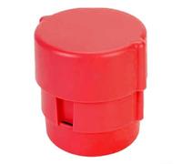 Yhenlovtt Herramienta de cocina para quitar piedras de frutas para el hogar Manual removedor de descorazonadores de frutas con diseño de ahorro de espacio 11.5CM (rojo)
