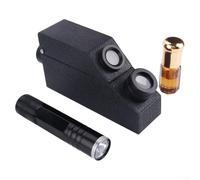 Yhenlovtt Herramienta de prueba de diamantes de refractómetro de piedras preciosas de Gem Instruments, con luz LED, rango de detector de alta precisión, 1.30-1.81 RI(B)