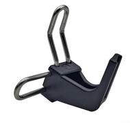 Yhenlovtt Horquilla delantera con hebilla en forma de E para móvil para bicicleta Plus Nylon Peso Pluma 38 mm Acero reforzado Plegable Blueprint Tamaño Inoxidable Negro