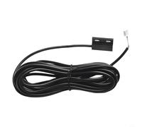 Yhenlovtt Interruptor magnético con sensor para puerta de garaje con imán de NdFeB con cable de 5 m, normalmente cerrado para detección de seguridad de persiana enrollable y puerta de hierro