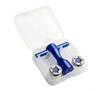 Yhenlovtt Juego de 2 palos de pesas para putter con llave inglesa, anillos de goma y putters de peso protector Aircraft G 5g-40g para personalizar (azul)