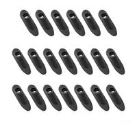 Yhenlovtt Juego de 20 piezas para asiento de enrutamiento de cables de bicicleta, guía de cable integrada para cables de freno y cambio, tarjeta de cable de plástico de ingeniería