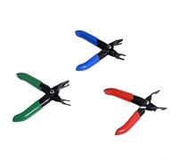 Yhenlovtt Juego de 3 alicates de desacoplamiento de línea de combustible con 8 mm y 10 mm y herramientas de aplicación especial para desconexión de manguera, rojo, verde