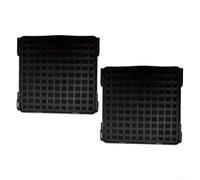 Yhenlovtt Juego de 4 filtros de carbón activado para modelos de refrigerador Liebherr 9096989 9882429 7440021 9882460 para una absorción eficaz y filtración de aire (paquete de 2)