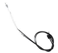 Yhenlovtt Juego de cable del acelerador y cable de embrague | para cortacésped longitud total 1515 mm | conducto de cable de plástico longitud 1128 mm | pieza de repuesto