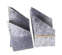 Yhenlovtt Juego de juntas de bolsillo de mesa de 12 piezas con revestimiento de billar para reemplazo de mesa de billar (8 grandes, 4 pequeños) (BEVEL)