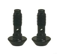 Yhenlovtt Juego de tornillos de línea de freno de aleación para banjo compatibles con sistemas de freno de disco hidráulico Magura MT2 MT4 MT5 MT6 MT7 MT8, paquete de 2 unidades, color plateado