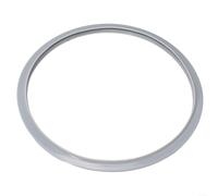 Yhenlovtt Junta de anillo de sellado de silicona para olla a presión, junta de goma gris, pieza de repuesto, sello elástico alto para cocina de acero inoxidable, 18 cm, 22 cm, 24 cm, 26 cm (24 cm)