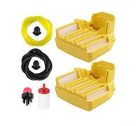 Yhenlovtt Kit de mantenimiento de filtro de aire para motosierra 455 460 461 | Con filtro de línea de combustible | Bombilla de ojal para tanque | Juego de piezas de repuesto 599333701
