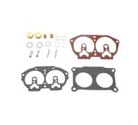 Yhenlovtt Kit de reparación de carburador fuera de borda para motores HP 2 115-225 - Compatible con Sierra 18-7756 y 64D-W0093-00 - Kit completo para reconstrucción de carburadores con componentes a