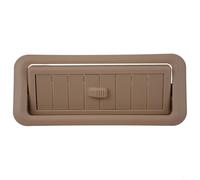 Yhenlovtt Land For Cruiser LC150 (2010-2017) - Ventilación de salida de aire acondicionado para el techo del coche, material ABS, pieza de repuesto de ajuste directo 62985-60010-B0 (amarillo beige)