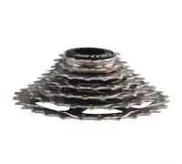 Yhenlovtt Ligero 7 velocidades casete 12-28T aleación acero piñón libre piñón conjunto MTB engranaje trasero anti óxido bicicleta engranaje racimo plateado (11-28T)