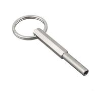 Yhenlovtt Llave de cabeza ovalada para cafeteras de acero 316 universal - Destornillador de reparación de acero inoxidable para Capresso Krups Franke Ena