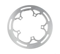 Yhenlovtt M - Protector de cadena de aleación para bicicleta BCD de 130 mm, se adapta a cadena individual 50-54T, para cubierta protectora de manivela de bicicleta para evitar arañazos y mantener la