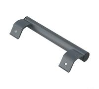 Yhenlovtt Manija de puerta corredera de aleación de aluminio, diseño expuesto resistente con agarre ergonómico, 205 mm de longitud, 170 mm de distancia entre agujeros, se adapta a interiores de vidrio