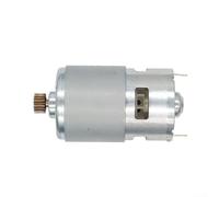 Yhenlovtt Motor de taladro inalámbrico de 18 V, motor 775, con engranaje de 16 dientes, construcción bimetálica, para herramientas eléctricas, pieza de repuesto compacta de eje de 13 mm