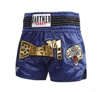 Yhenlovtt Pantalones cortos de boxeo unisex para artes marciales mixtas y muay thai con cintura elástica y tejido transpirable en varios tamaños y colores (L)