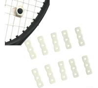 Yhenlovtt Paquete de 10 amortiguadores de silicona para raqueta de tenis, amortiguador de vibración para reducción de zumbidos de cuerda, compatible con raquetas de 16 x 19 y 18 x 20 pulgadas, seguro
