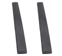 Yhenlovtt Par de molduras de moldeo por goteo exteriores de techo negro compatibles con ABS 2015-2021