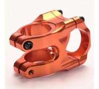 Yhenlovtt Para CNC 31,8 x 35 mm de aleación de aluminio ultraligero para vástago de bicicleta para ciclismo cuesta abajo con abrazadera de horquilla de 28,6 mm de diámetro (naranja)