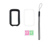 Yhenlovtt Para IGPSPORT para BSC100MAX Bike Computer Funda de protección de silicona con protector de pantalla de adherencia completa (A)