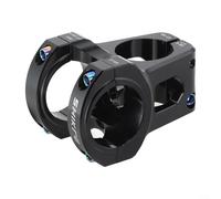 Yhenlovtt Para manillar de bicicleta Xc CNC para aleación 318 × 35 mm corto para aluminio Shikra 0° Rise Mountain para vástago para bicicleta Am para vástago suave Dh Fits (negro)