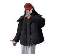 Yhenlovtt Parka de invierno con forro polar para mujer, abrigo cálido con | Forro polar suave, comodidad cálida, diseño de color sólido, estilo holgado, primavera, otoño e invierno
