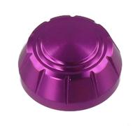 Yhenlovtt Parts - Para carrete rojo, plateado, dorado, Daiwa Fuego, Spinning Fishing Purple Aluminum Cover Alloy Rocker Handle Replacement Black (PURPLE)