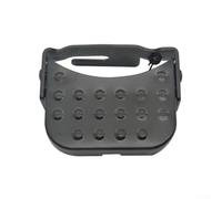 Yhenlovtt Pedales traseros plegables para bicicletas eléctricas con placas antideslizantes y diseño de resorte en negro - 3 (estilo A)