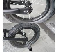 Yhenlovtt Picos de pedal de bicicleta, clavijas de aleación para eje trasero de bicicleta, pernos de rueda antideslizantes para MTB, accesorios de ciclismo de estilo libre, reposapiés para bicicletas