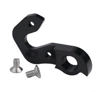 Yhenlovtt Pieza de repuesto para bicicleta trasera de aluminio CNC, colgador de desviador trasero para bicicletas Colnago, carretera de montaña negra para plegar