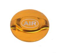 Yhenlovtt Plus con Air Fork Fox Swiss tapa de aluminio compatible con válvula de suspensión de aleación (dorado)