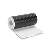 Yhenlovtt Protector de umbral de puerta de fibra de carbono, cinta adhesiva antiarañazos para nanotecnología, película impermeable para protector de bordes (3 cm)
