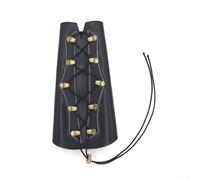 Yhenlovtt Protectores de mano gruesos de poliuretano anticortes para fitness y pesca, equipo de protección con correa ajustable, diseño ergonómico para protección de muñeca (marrón)