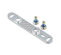 Yhenlovtt Road - Adaptador plano delantero compatible con pinza de freno de 140 mm para 160 mm para rotores de disco y frenos Campagnolo (plateado)