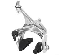 Yhenlovtt Road For Bike - Calibrador de doble pivote para freno de bicicleta de carreras, calibrador lateral de aluminio (clip frontal negro)