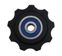 Yhenlovtt Rodillo guía de transmisión de acero plástico para bicicleta, guía de cadena duradera para pieza de repuesto para un cambio suave de marcha y un mejor rendimiento, compatible